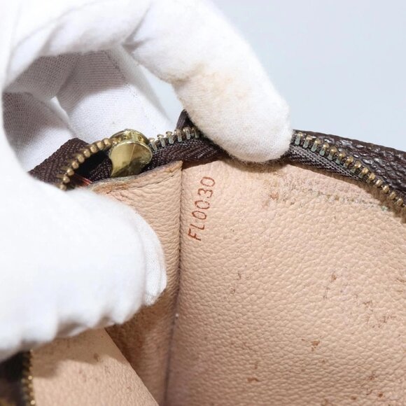 LOUIS VUITTON Monogram Bucket PM Accessory Pouch LV Auth - Picture 13 of 15